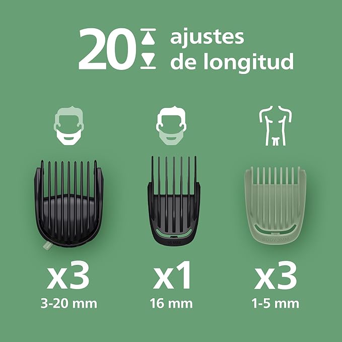 Philips Recortadora todo en uno de 12 en 1 Serie 5000 - Imagen 3