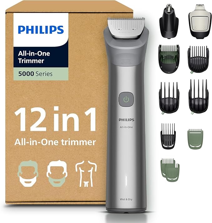 Philips Recortadora todo en uno de 12 en 1 Serie 5000