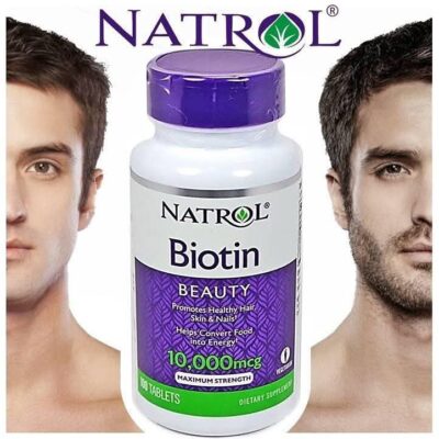 Natrol Biotina 10000 mcg – 100 tabls